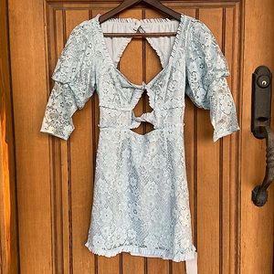 NWT For Love & Lemons Lyla mini dress